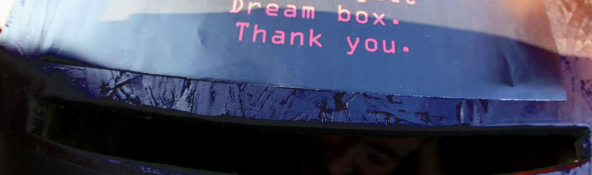 Performance Dream box by artist Katarina Rasic